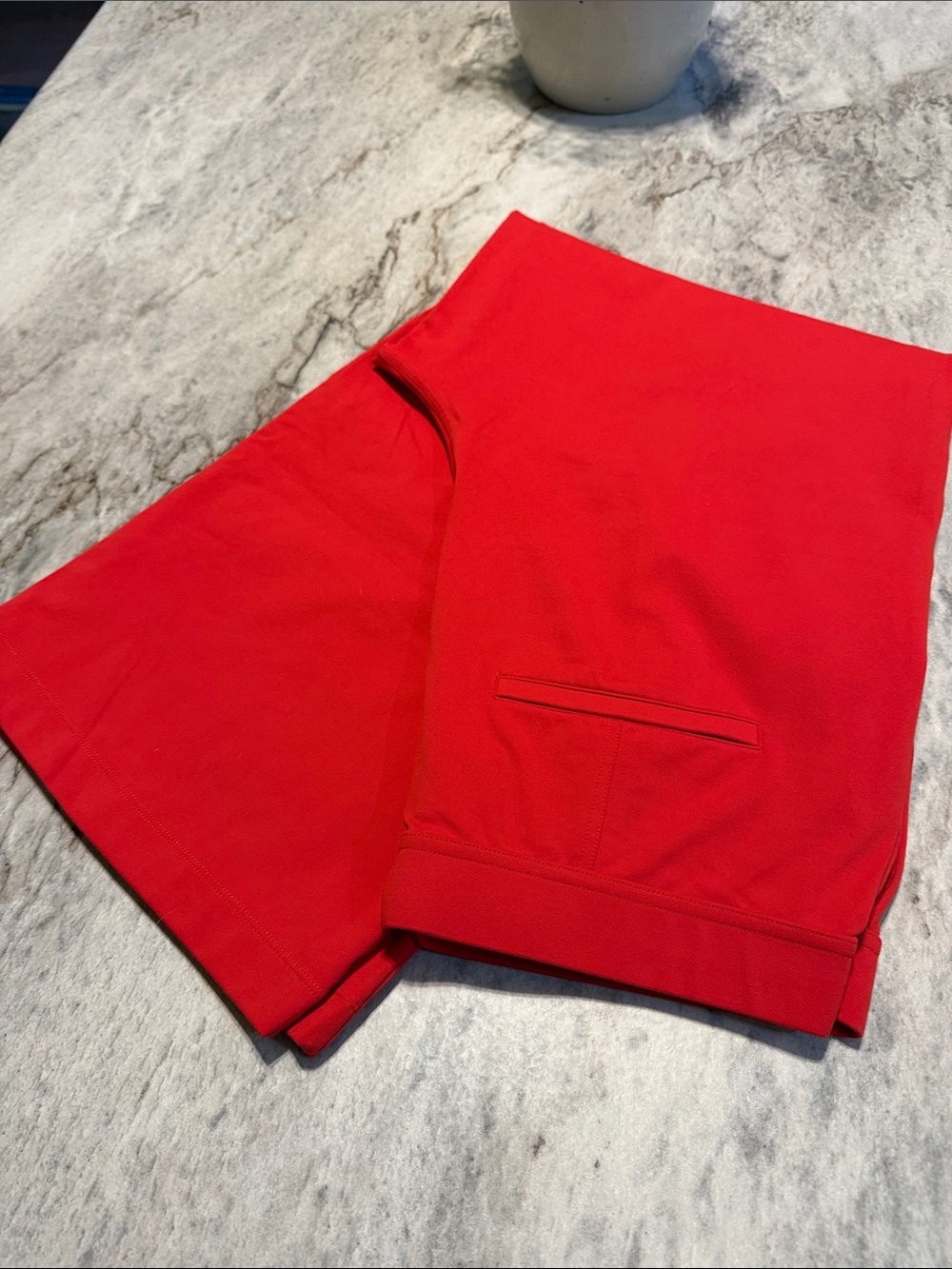 Halara-women’s beautiful red wide legged pants! - Picture 2 of 3